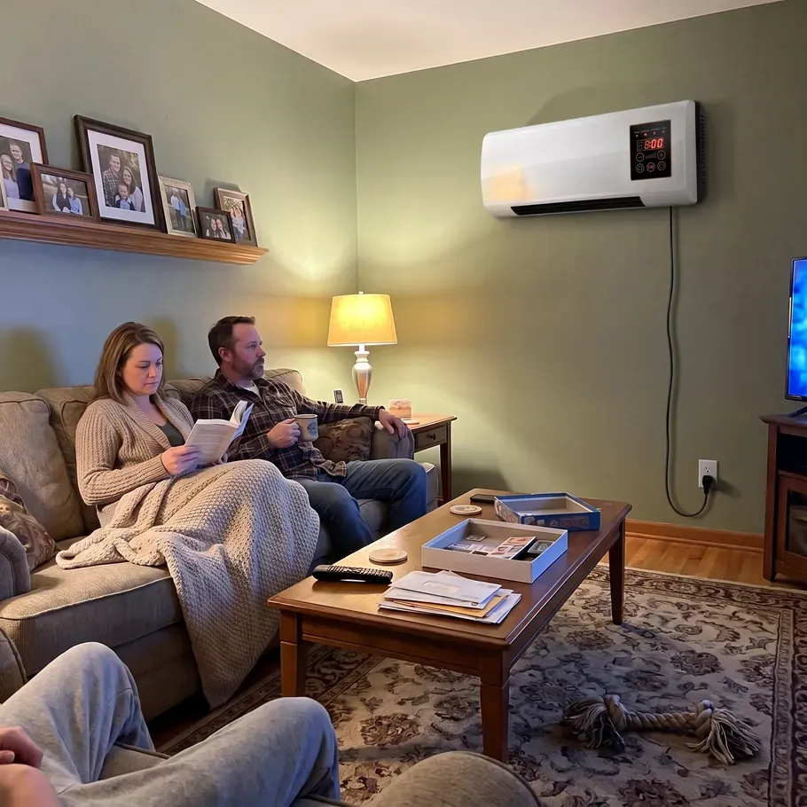 Power Heat Pro heating a living room